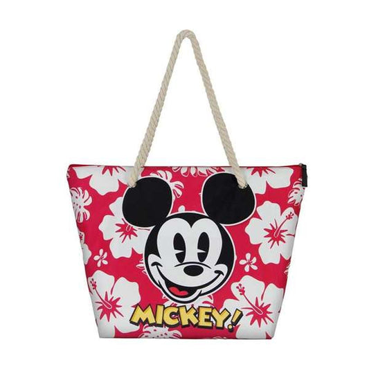 Mickey Mouse Strandväska Mickey Mouse hawaii Rosa – produktbild 3 (Itsbag)
