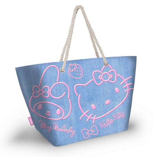 Hello Kitty Strandväska Hello Kitty Blå – produktbild 1 (Itsbag)