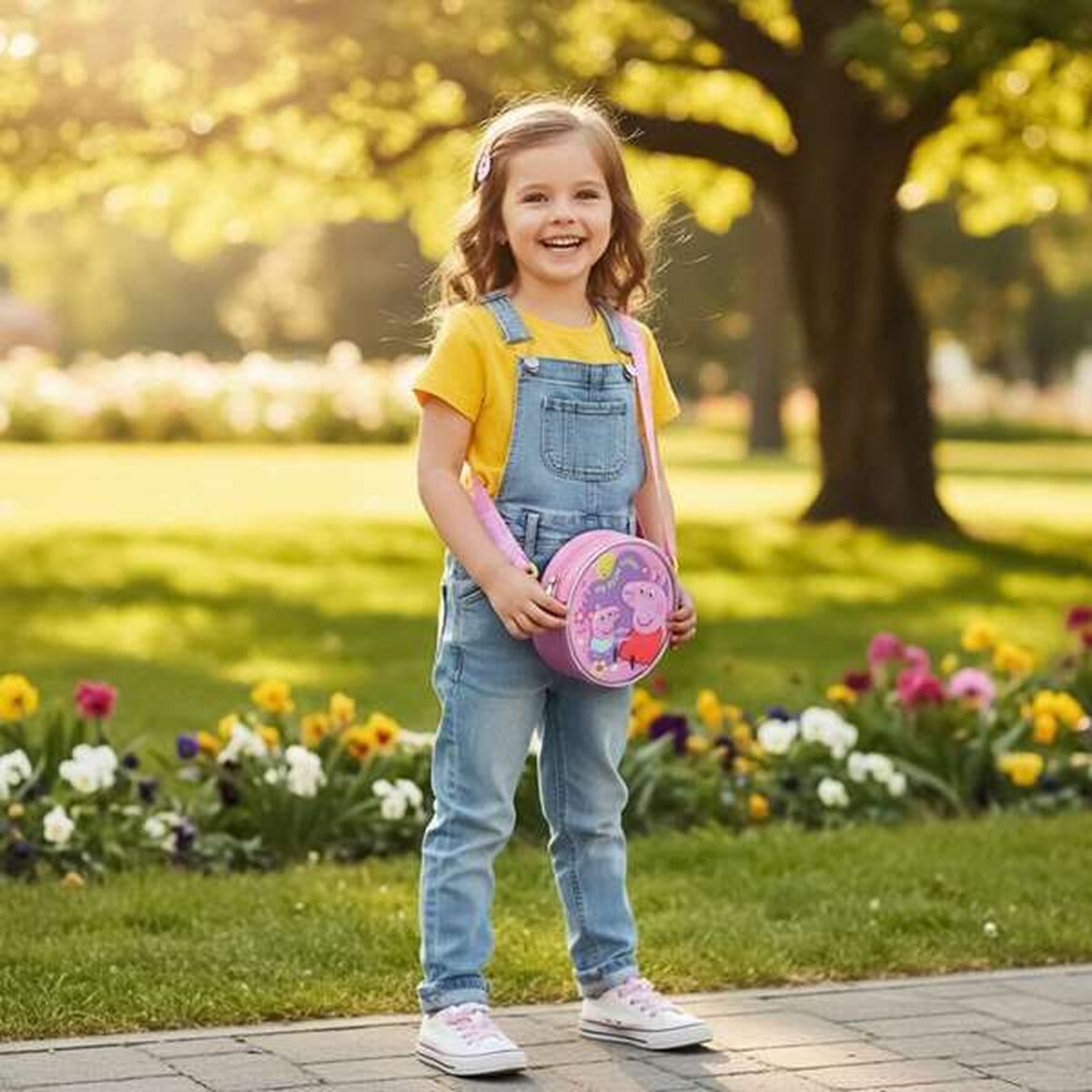 Peppa Pig Axelväska Peppa Pig Rosa 13 x 13 x 4 cm – produktbild 6 (Itsbag)