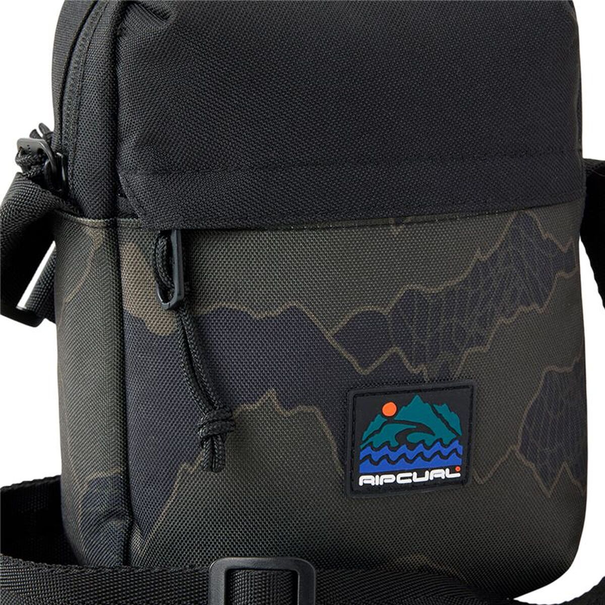 Rip Curl Axelväska Rip Curl No Idea Pouch Search Camo Svart – produktbild 4 (Itsbag)