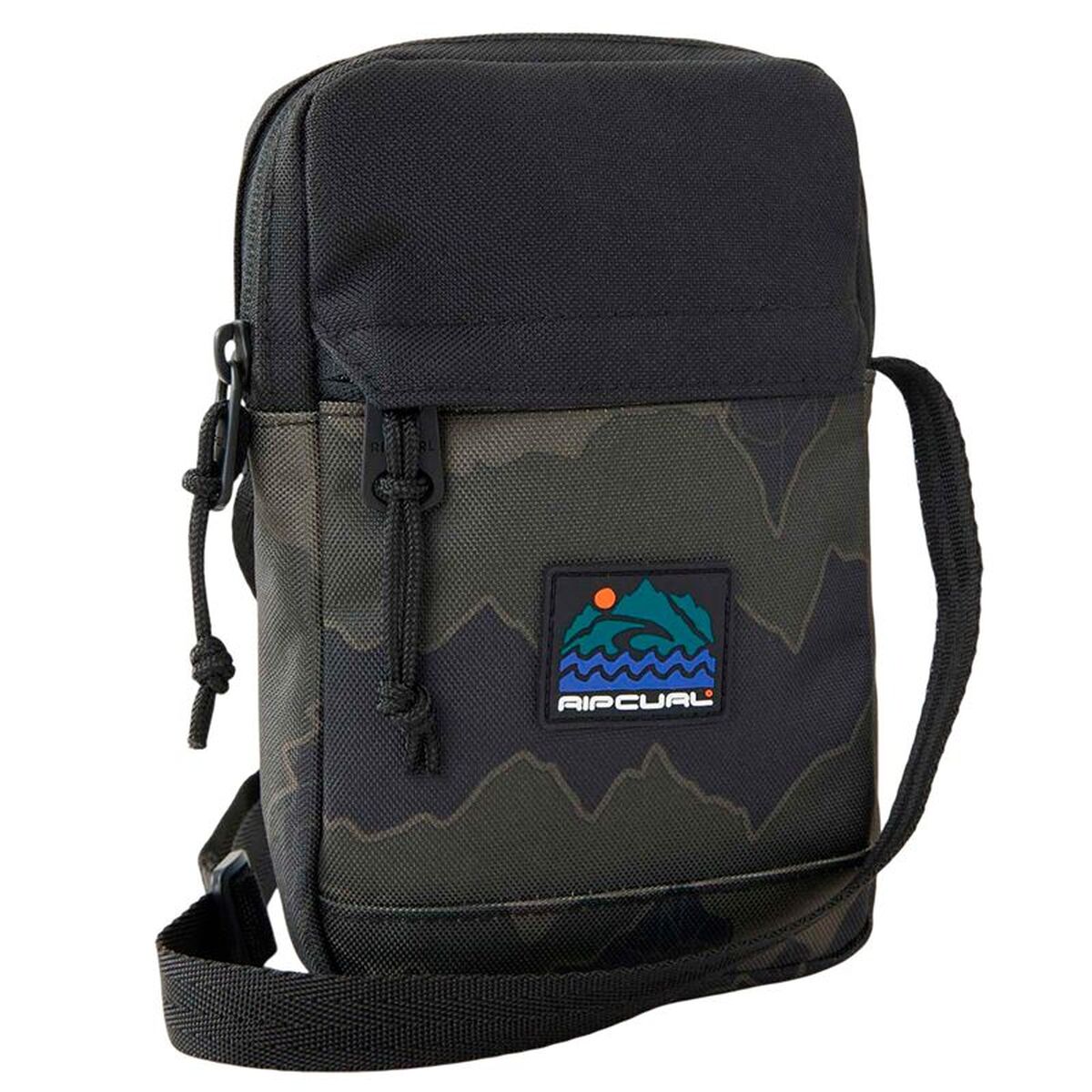 Rip Curl Axelväska Rip Curl Slim Pouch Search Camo Svart – produktbild 4 (Itsbag)