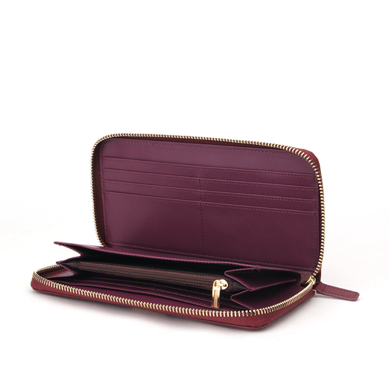 Plånbok för dam – elegant modell med flera kortfack