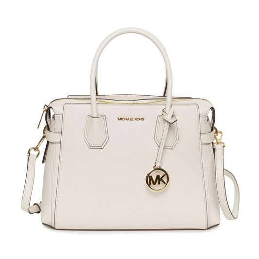 Michael Kors Handväska Mercer Premiumlader Subtil Beige
