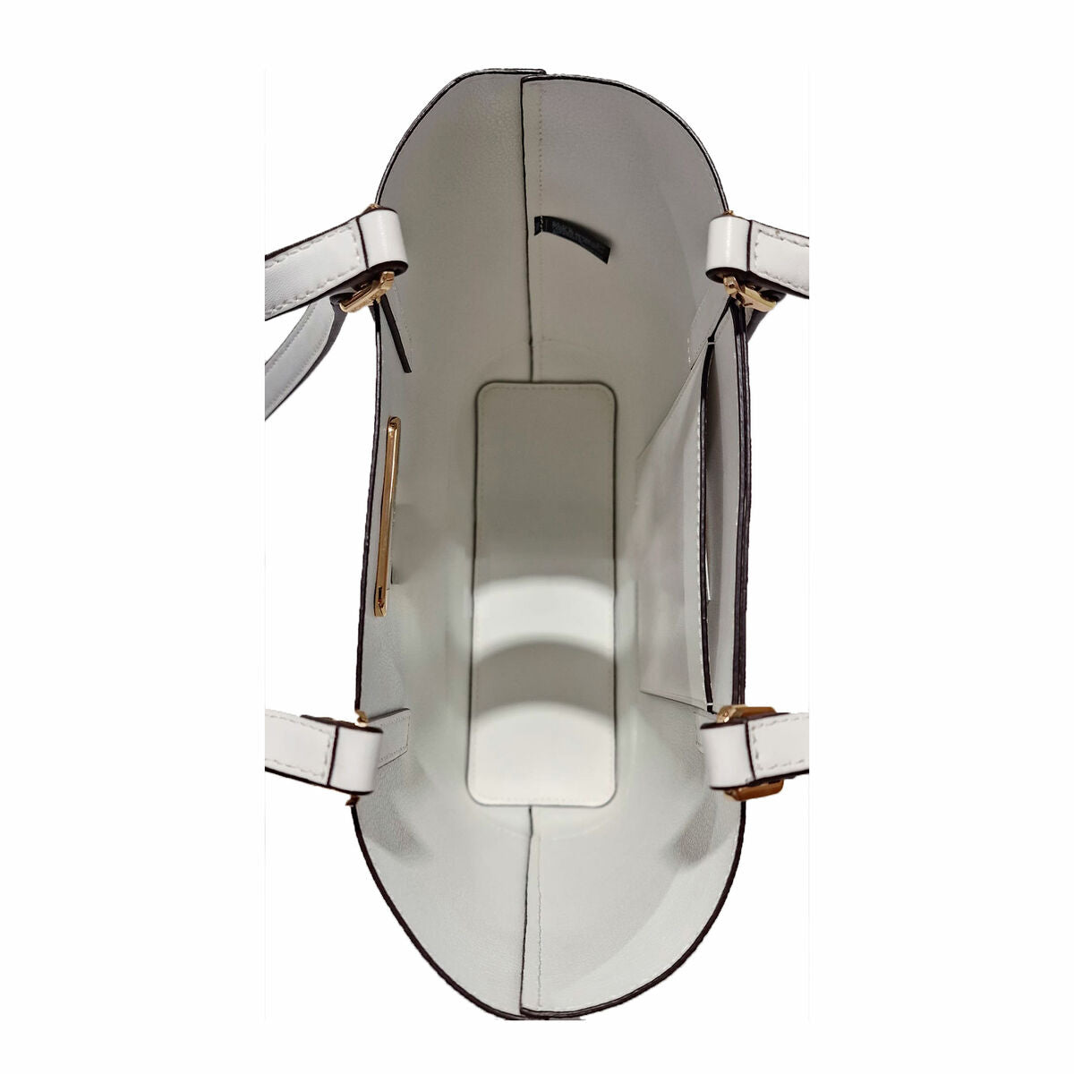 Michael Kors Axelväska Kelli Syntetlader Vit