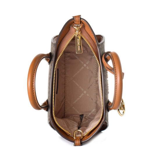 Michael Kors Handväska Avril Djup Vardagsvaska Brun