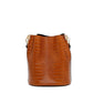 Handväska Maison Heritage BRUNA-CROCO-CAMEL – produktbild 1