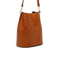 Handväska Maison Heritage BRUNA-CROCO-CAMEL – produktbild 2