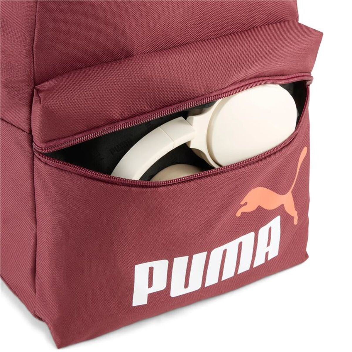 Puma Träningsväska Puma Phase Mörkröd – produktbild 4 (Itsbag)