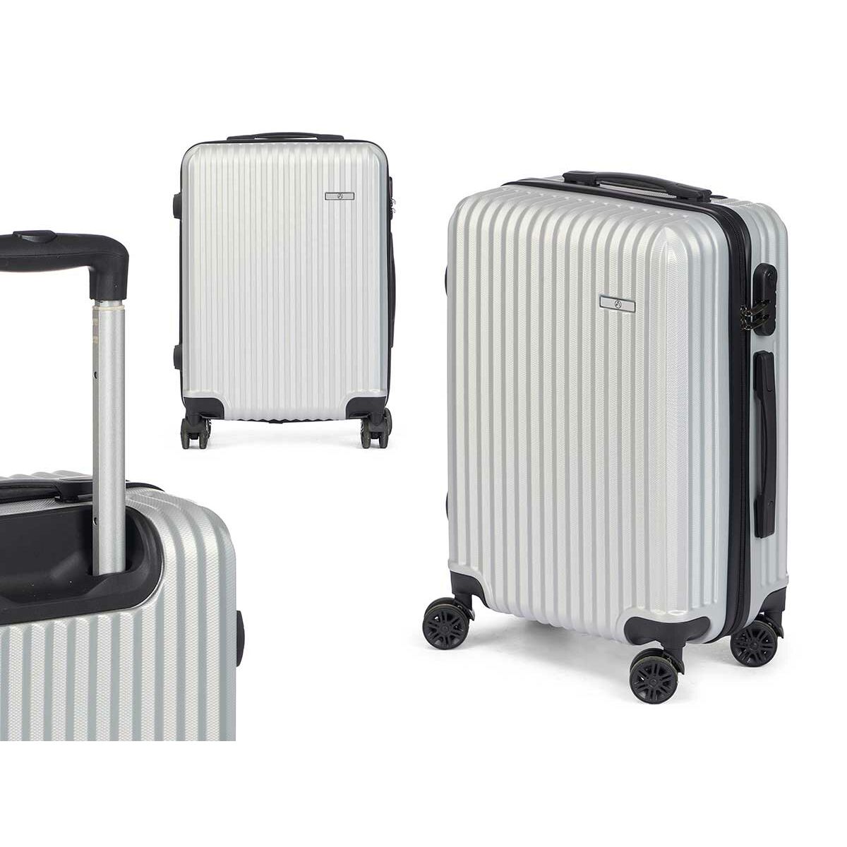 Kabinväska Ljusgrå 55 x 35 x 20 cm Ränder – produktbild 2 | Itsbag