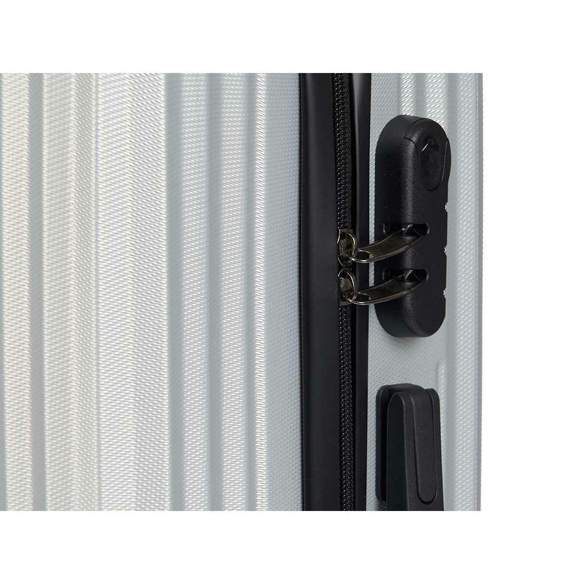 Kabinväska Ljusgrå 55 x 35 x 20 cm Ränder – produktbild 4 | Itsbag