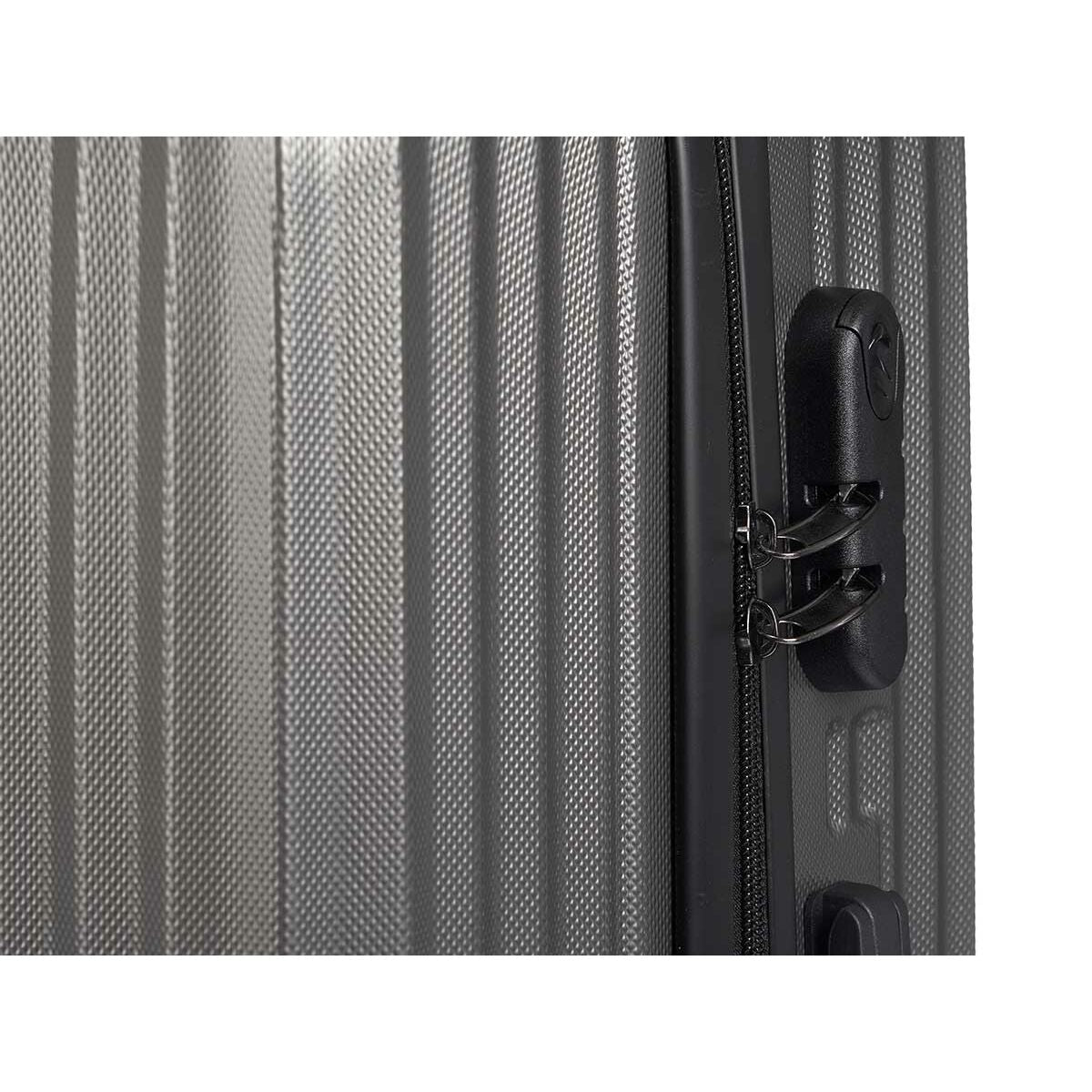 Kabinväska Mörkgrå 55 x 35 x 20 cm Ränder – produktbild 4 | Itsbag
