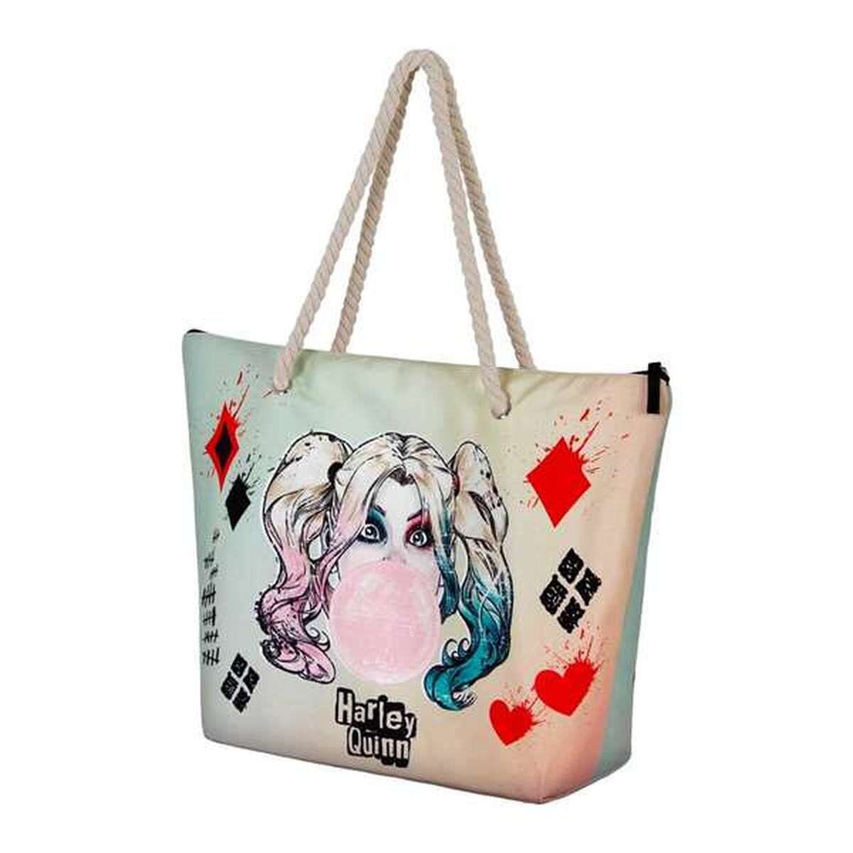 Harley Quinn Strandväska Harley Quinn Multicolour – produktbild 3 (Itsbag)