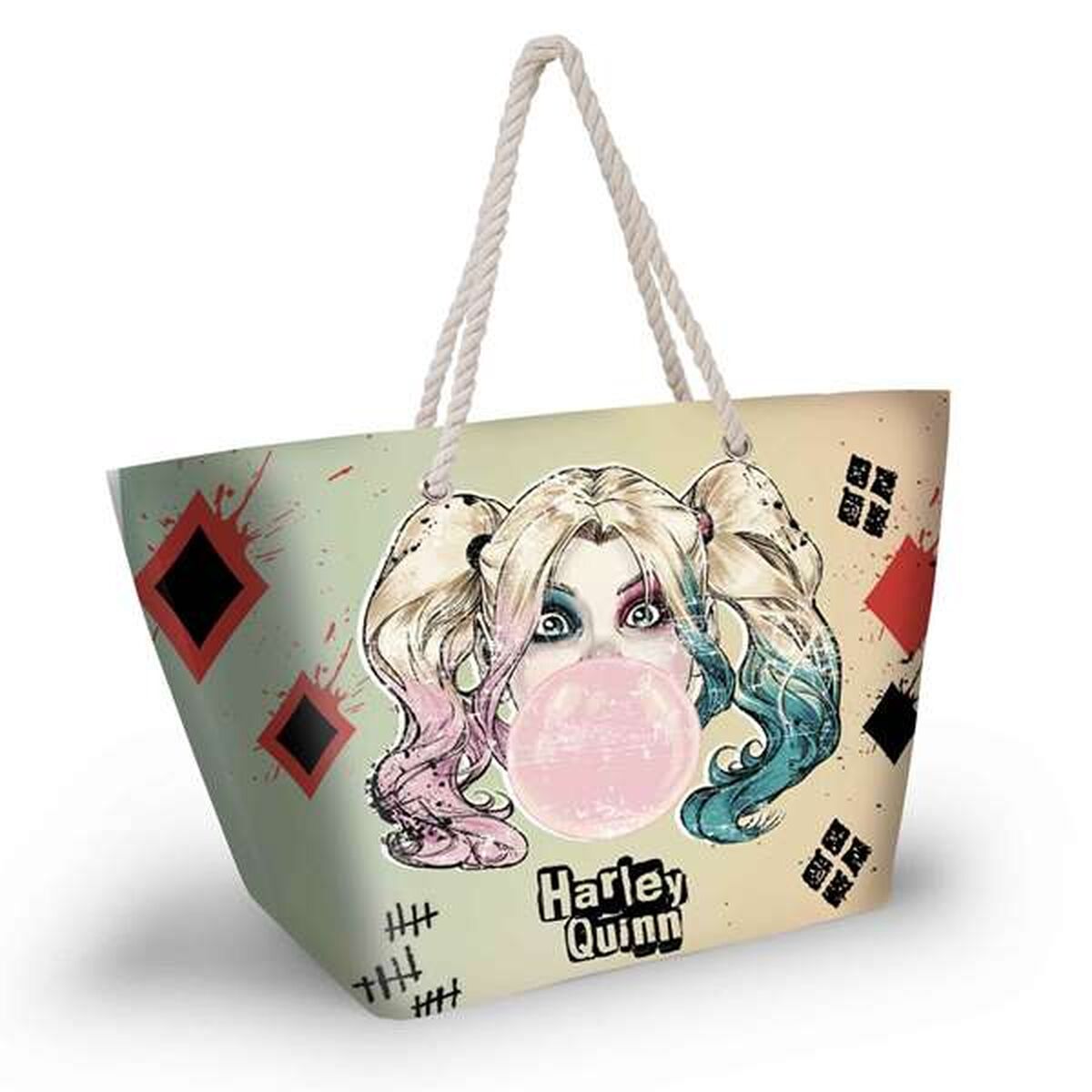Harley Quinn Strandväska Harley Quinn Multicolour – produktbild 8 (Itsbag)
