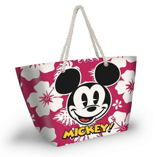 Mickey Mouse Strandväska Mickey Mouse hawaii Rosa – produktbild 1 (Itsbag)