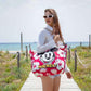 Mickey Mouse Strandväska Mickey Mouse hawaii Rosa – produktbild 5 (Itsbag)