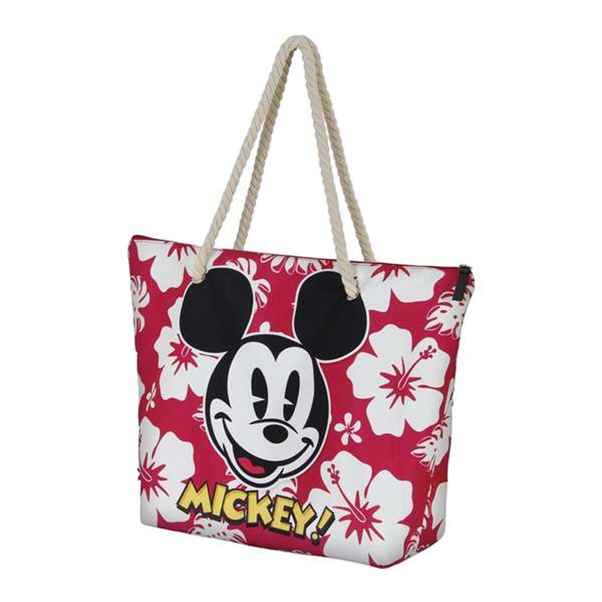 Mickey Mouse Strandväska Mickey Mouse hawaii Rosa – produktbild 6 (Itsbag)