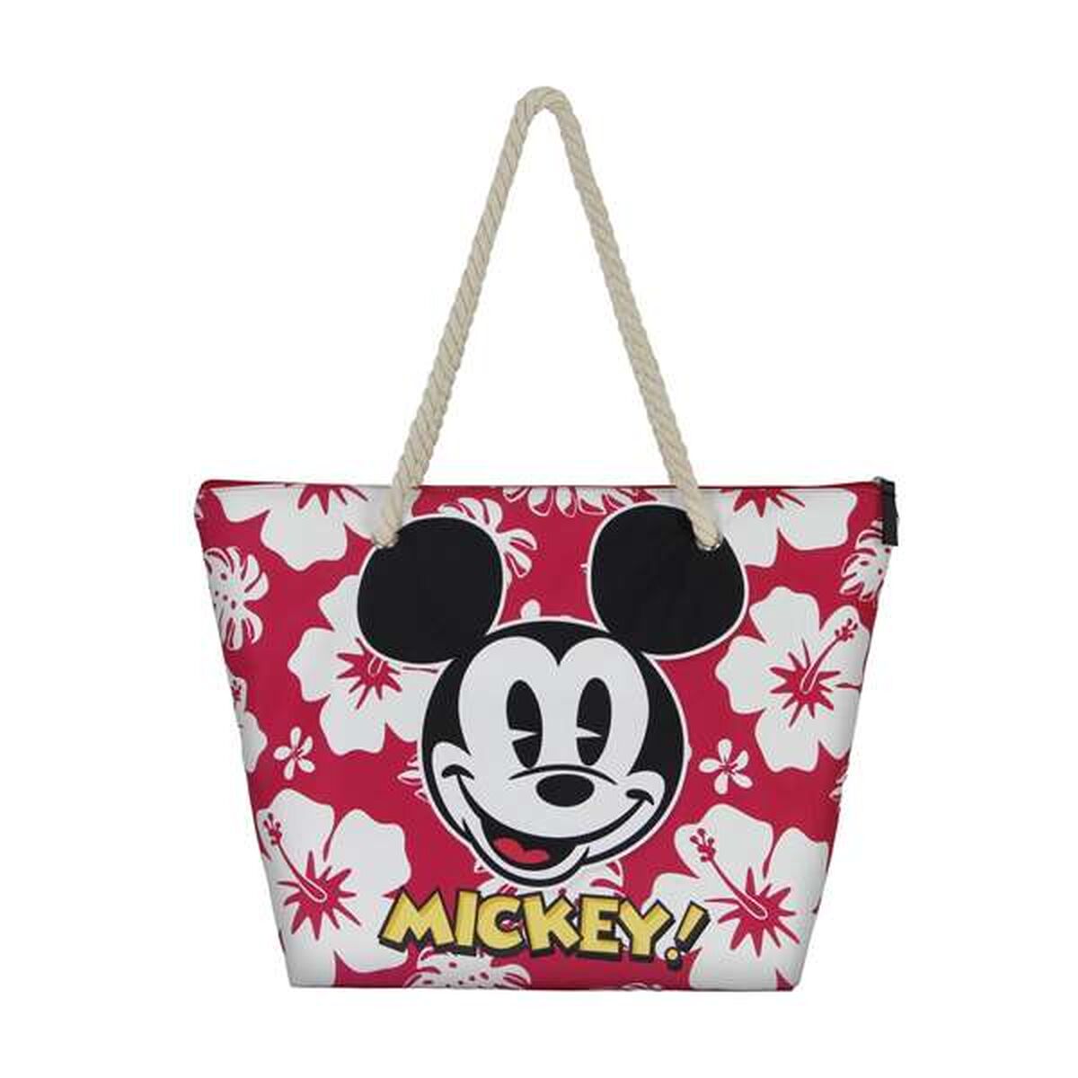 Mickey Mouse Strandväska Mickey Mouse hawaii Rosa – produktbild 7 (Itsbag)