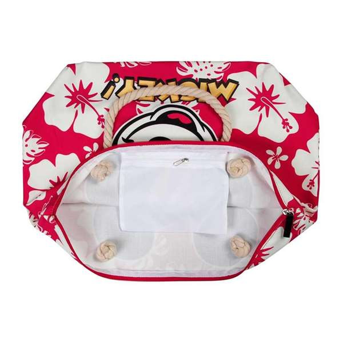 Mickey Mouse Strandväska Mickey Mouse hawaii Rosa – produktbild 8 (Itsbag)