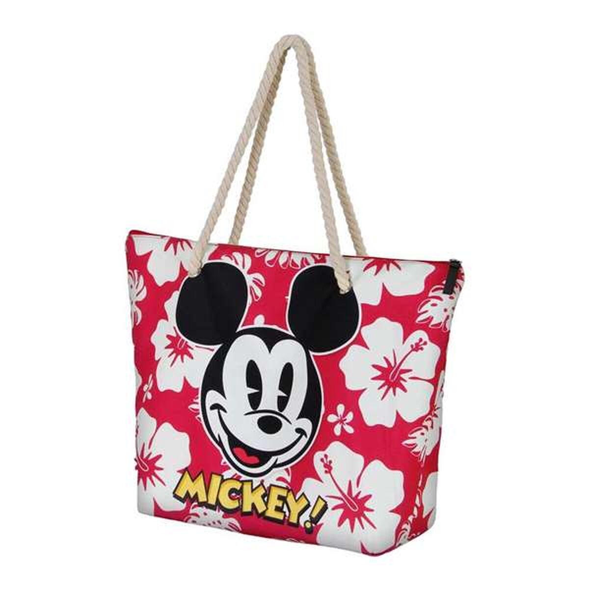 Mickey Mouse Strandväska Mickey Mouse hawaii Rosa – produktbild 2 (Itsbag)