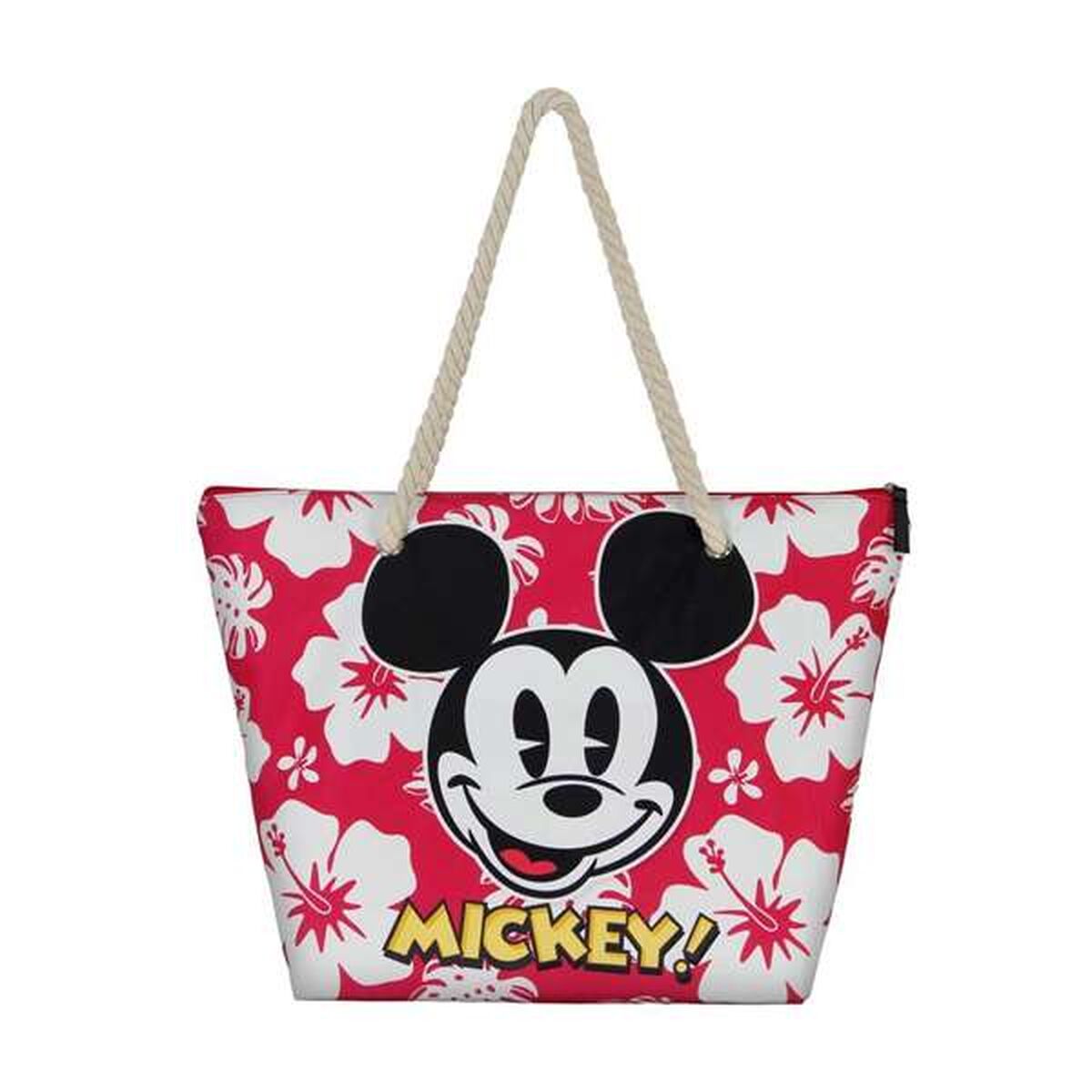 Mickey Mouse Strandväska Mickey Mouse hawaii Rosa – produktbild 3 (Itsbag)