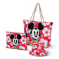 Mickey Mouse Strandväska Mickey Mouse hawaii Rosa – produktbild 4 (Itsbag)