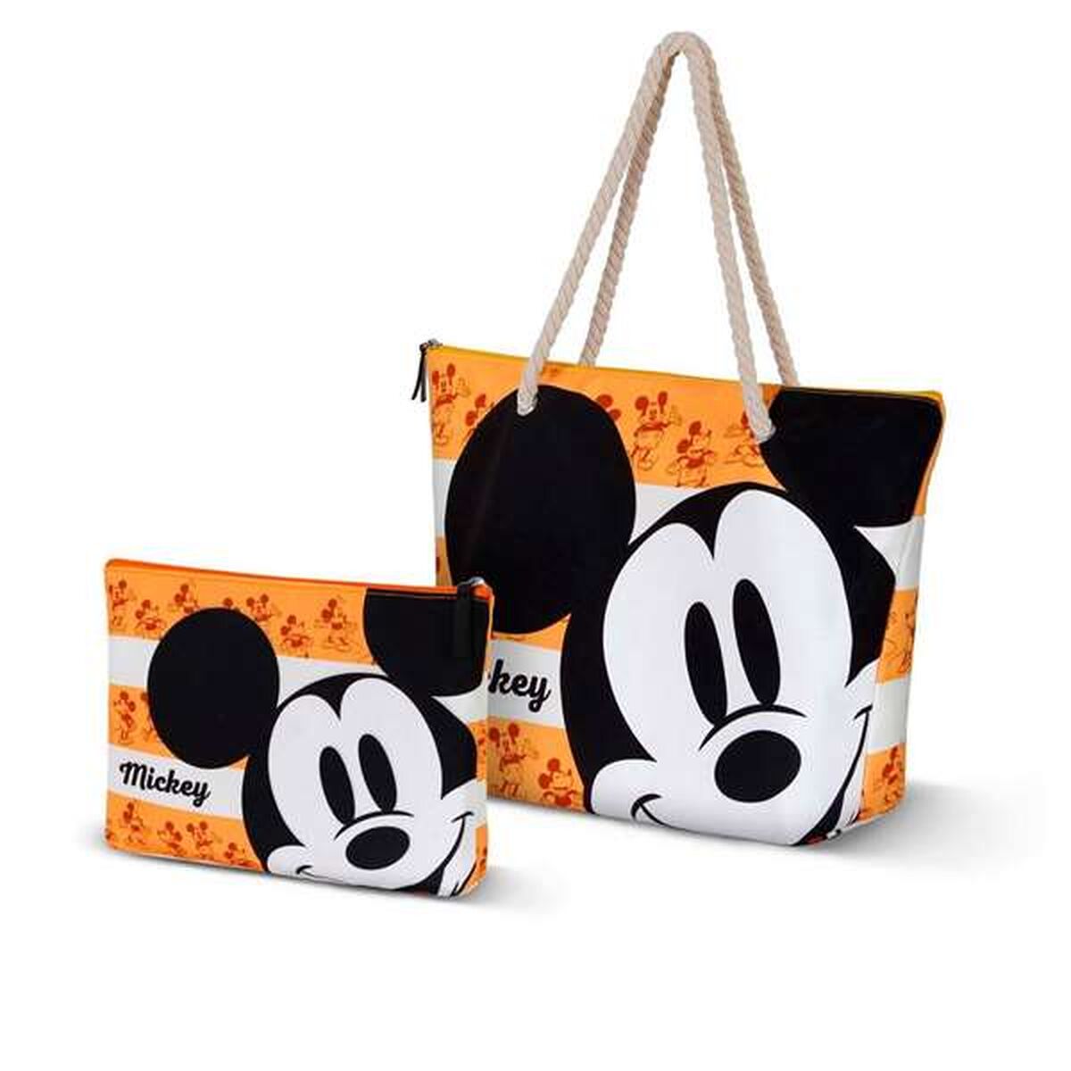Mickey Mouse Strandväska Mickey Mouse Gul – produktbild 5 (Itsbag)