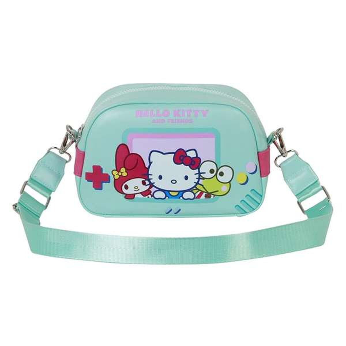 Hello Kitty Axelväska Hello Kitty Turkos 14 x 23 x 9 cm – produktbild 2 (Itsbag)