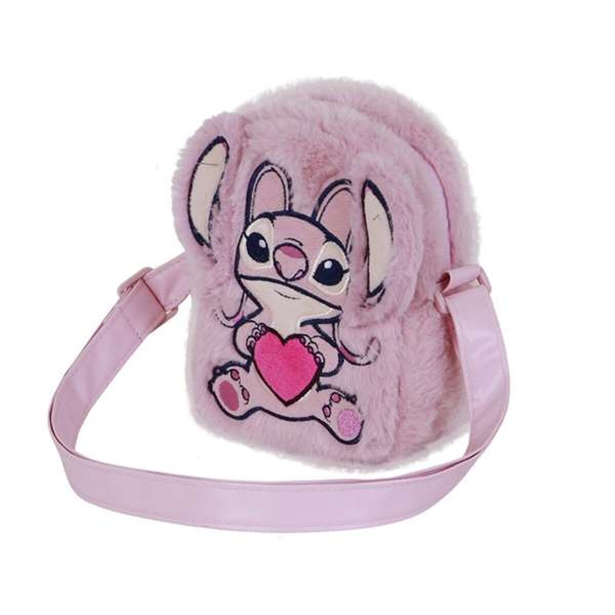 Lilo & Stitch Axelväska Lilo & Stitch Rosa 19 x 14 x 7 cm – produktbild 1 (Itsbag)