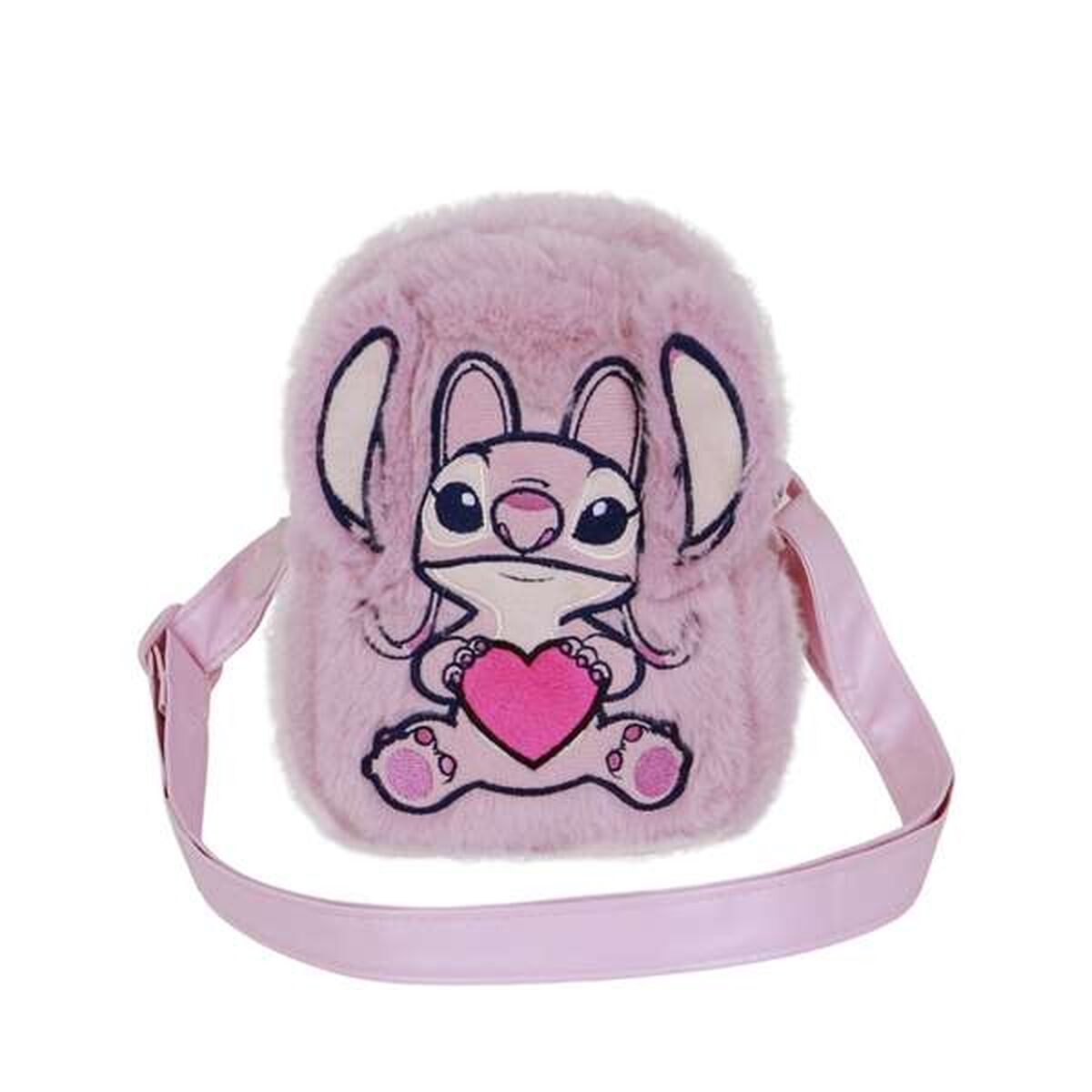 Lilo & Stitch Axelväska Lilo & Stitch Rosa 19 x 14 x 7 cm – produktbild 2 (Itsbag)