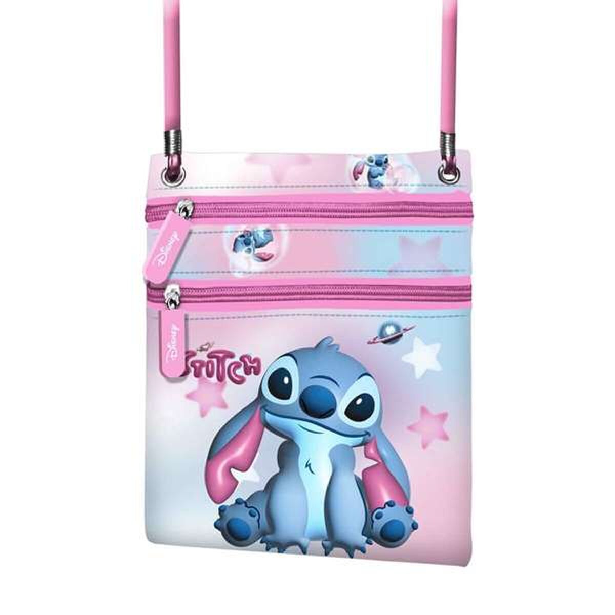 Stitch Axelväska Stitch Rosa 17 x 15 x 4 cm – produktbild 1 (Itsbag)
