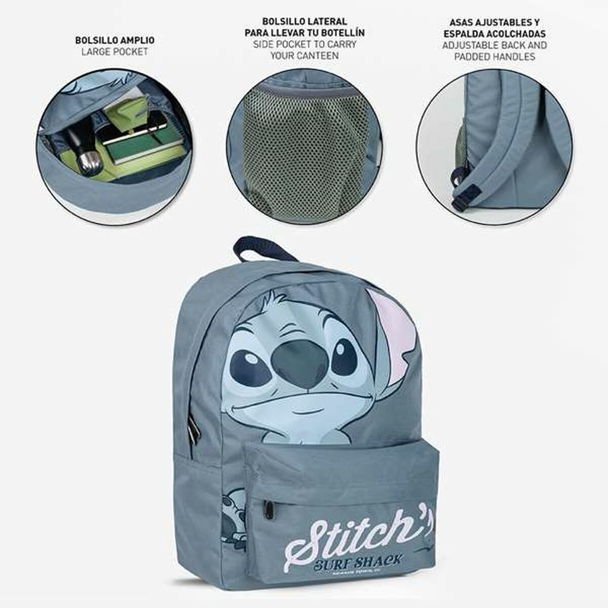 Stitch Ryggsäck Casual Stitch – produktbild 6 (Itsbag)