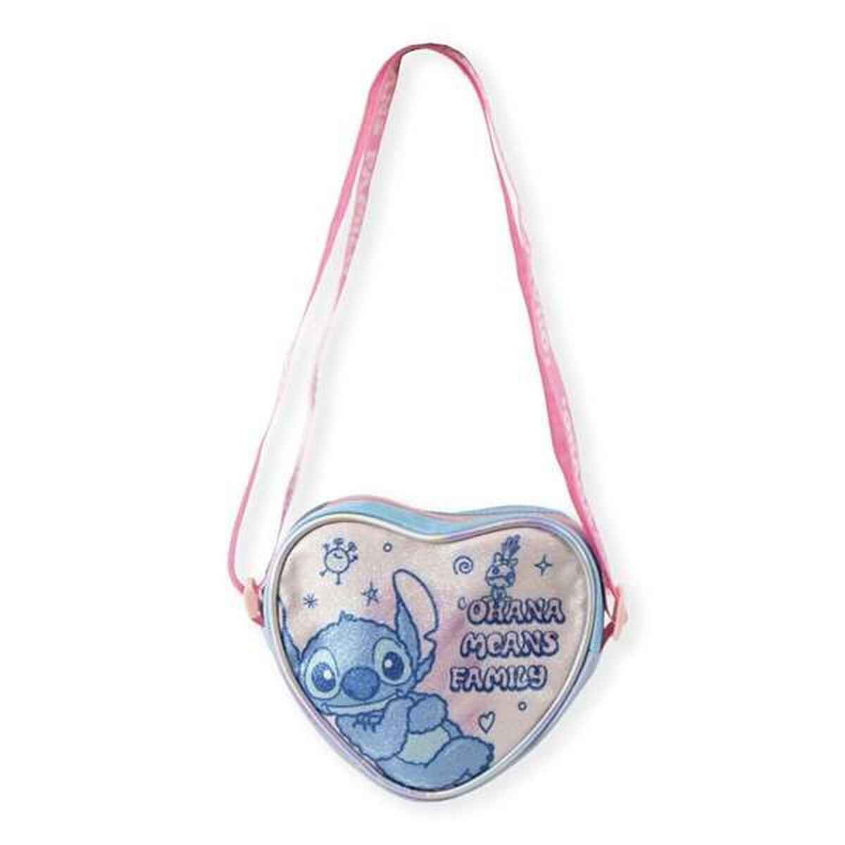 Stitch Axelväska Stitch Rosa 15 x 14 x 4 cm – produktbild 3 (Itsbag)