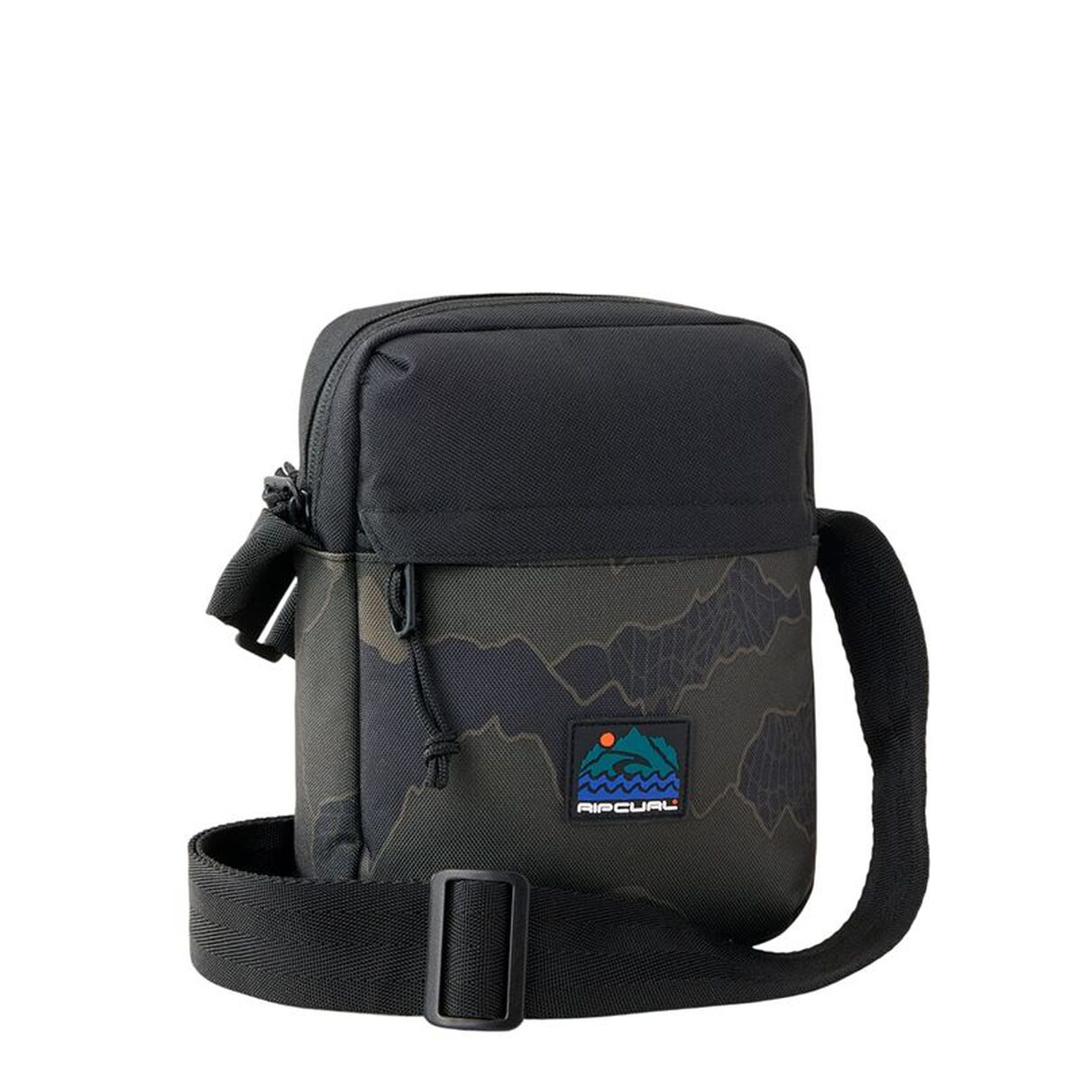 Rip Curl Axelväska Rip Curl No Idea Pouch Search Camo Svart – produktbild 3 (Itsbag)