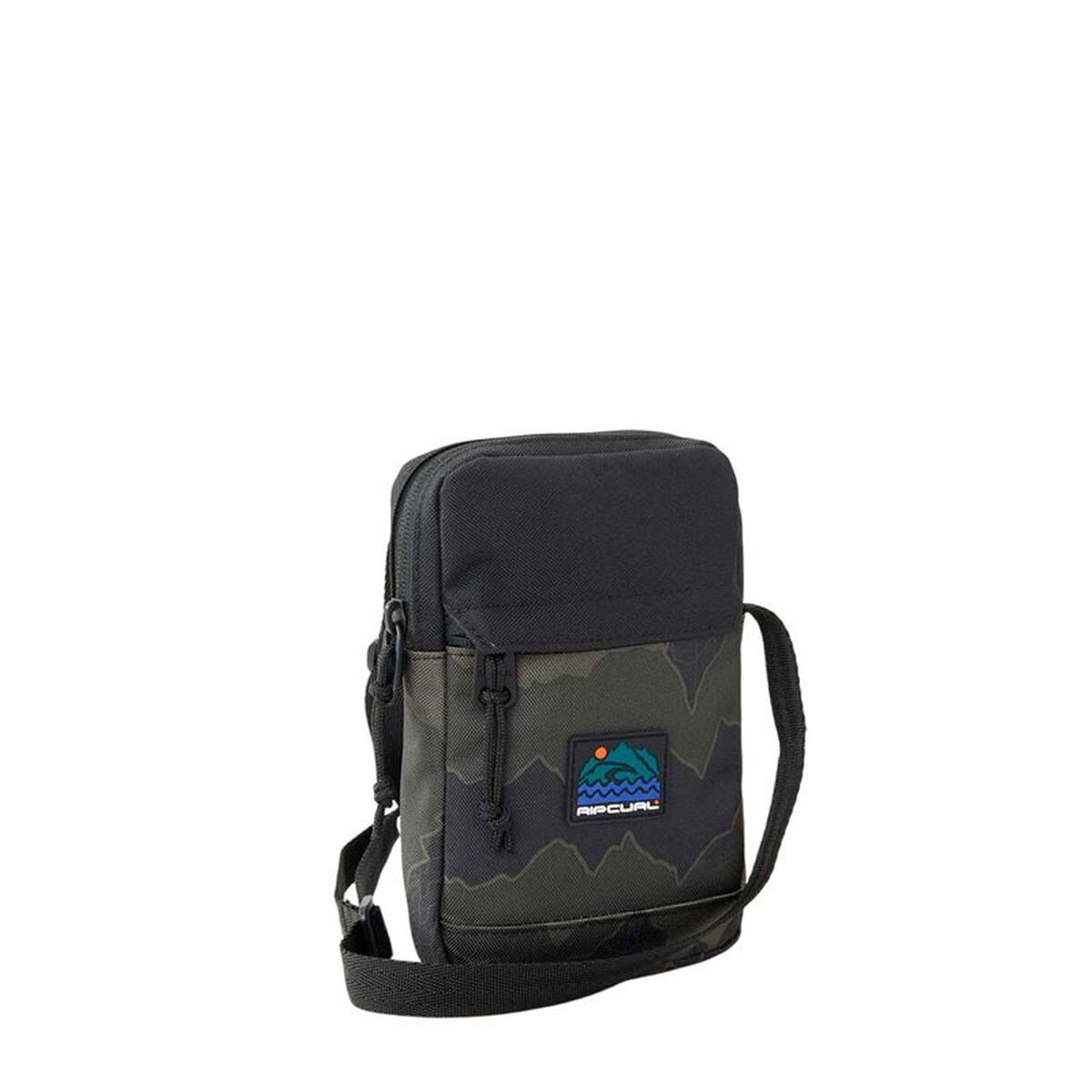 Rip Curl Axelväska Rip Curl Slim Pouch Search Camo Svart – produktbild 3 (Itsbag)