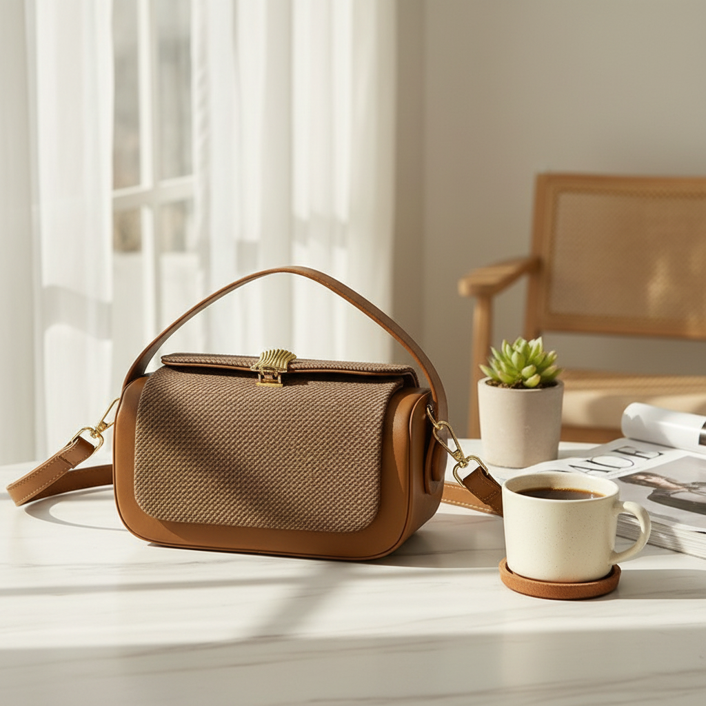 Stilren axelväska - exklusiv och snygg