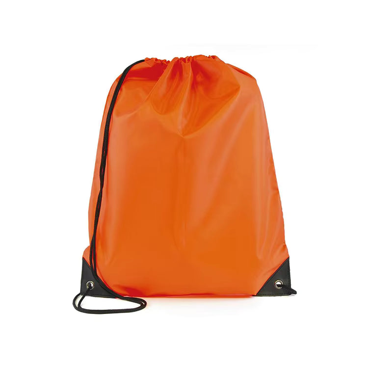 Orange gympapåse – slitstark gymnastikpåse för träning, skola och fritidsaktiviteter
