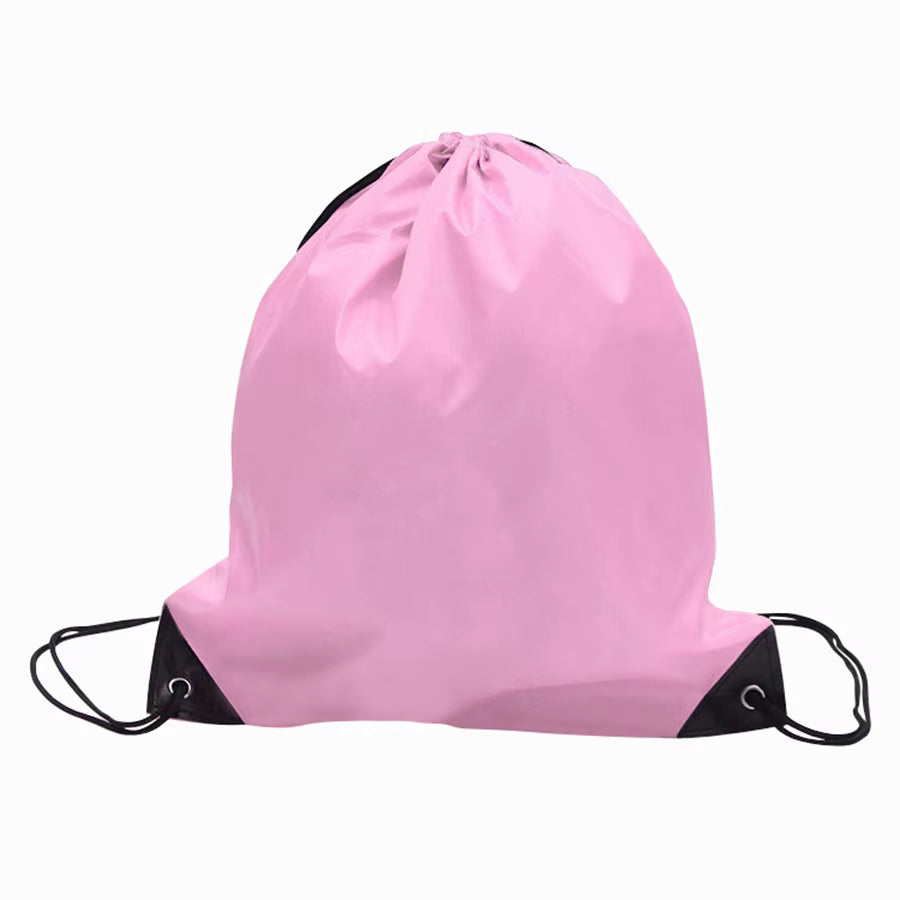 Rosa gympapåse – lätt och rymlig gymnastikpåse med plats för skor och kläder