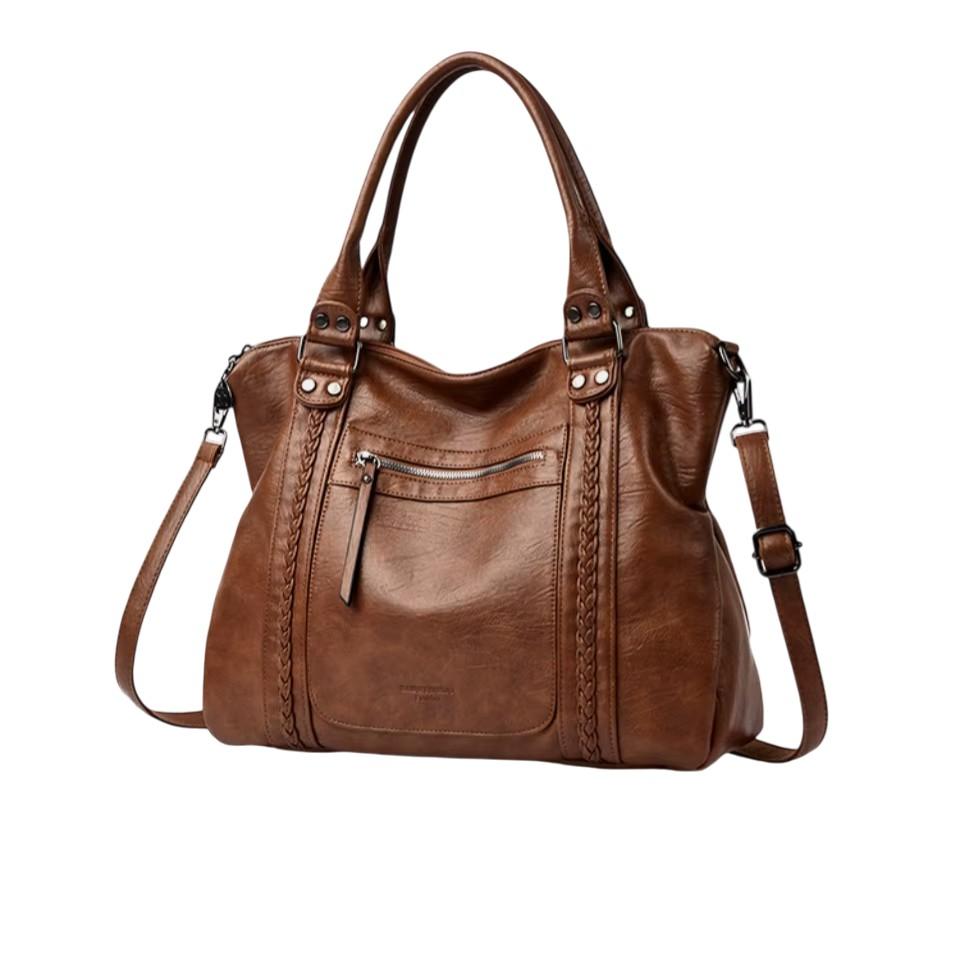 Handväska dam tote bag crossbody med justerbar axelrem