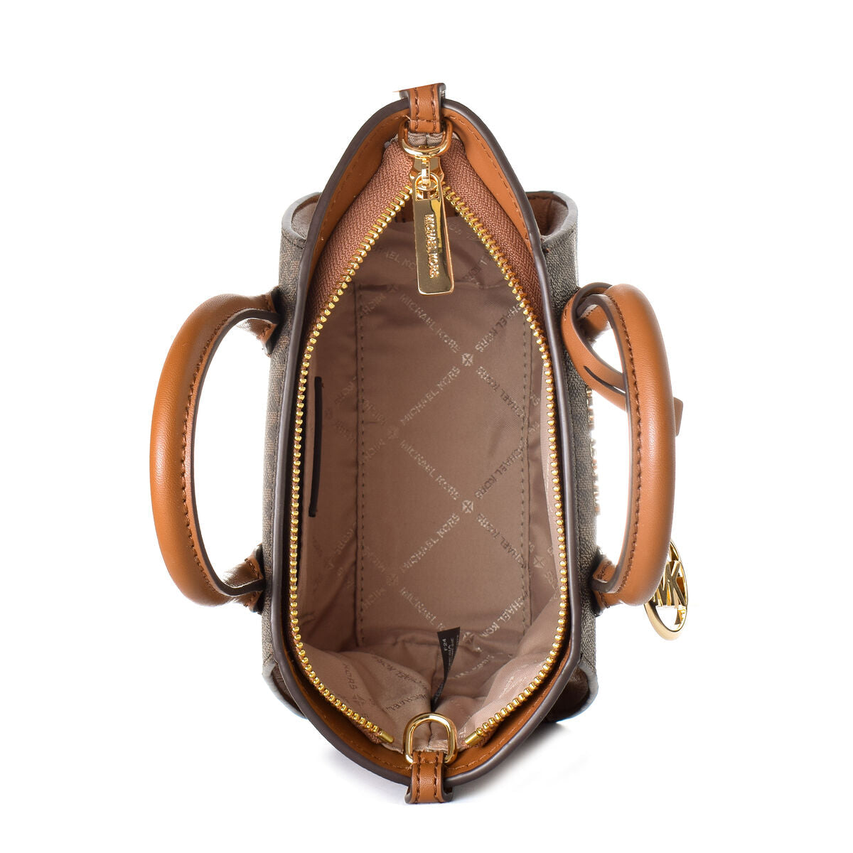 Michael Kors Handväska Avril Djup Vardagsvaska Brun