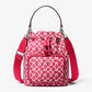 Michael Kors Axelväska Khai Rosa