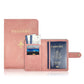 Rosa passfodral med RFID-skydd – kompakt design för resor